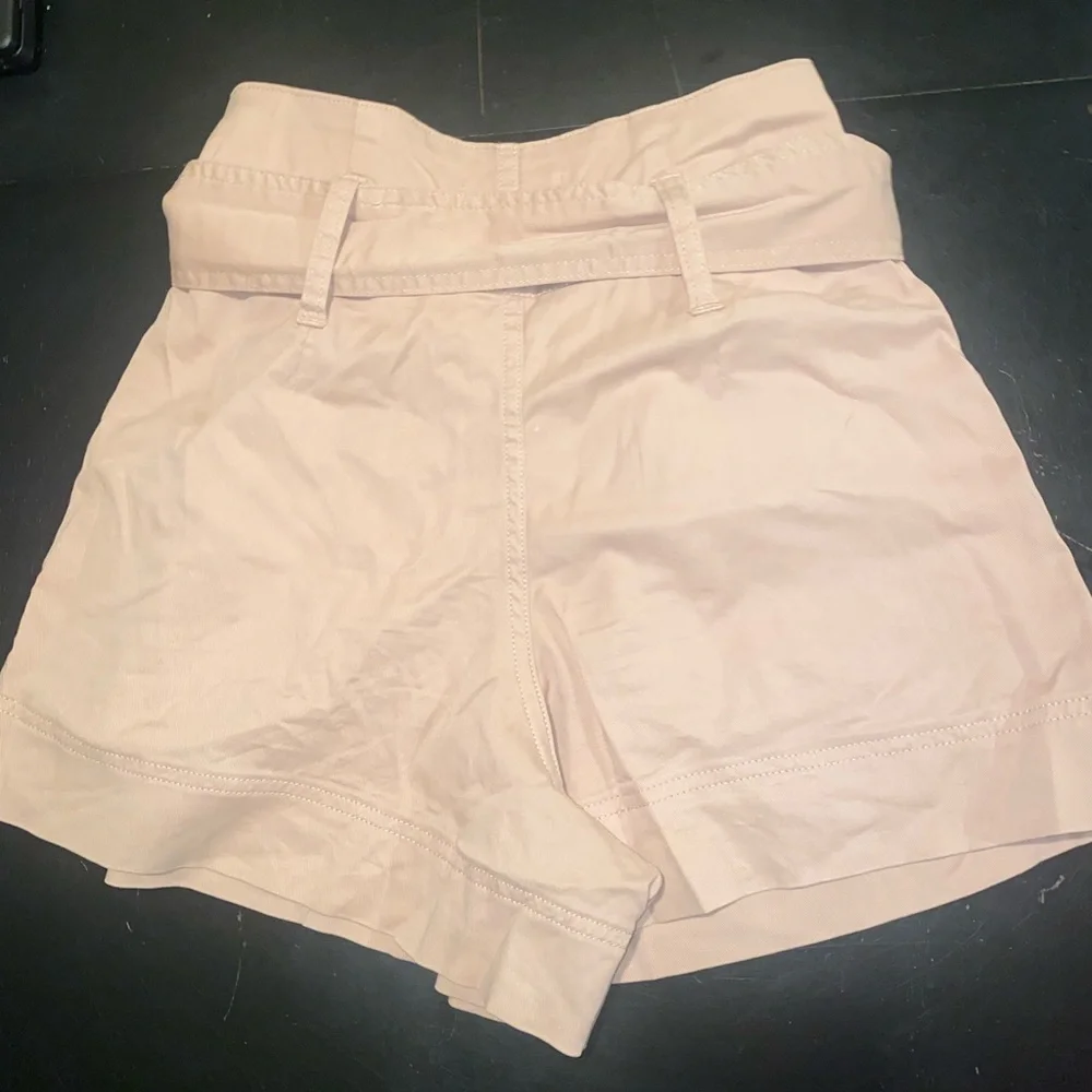 Top Shop Paper Bag Shorts - Picture 3 of 4